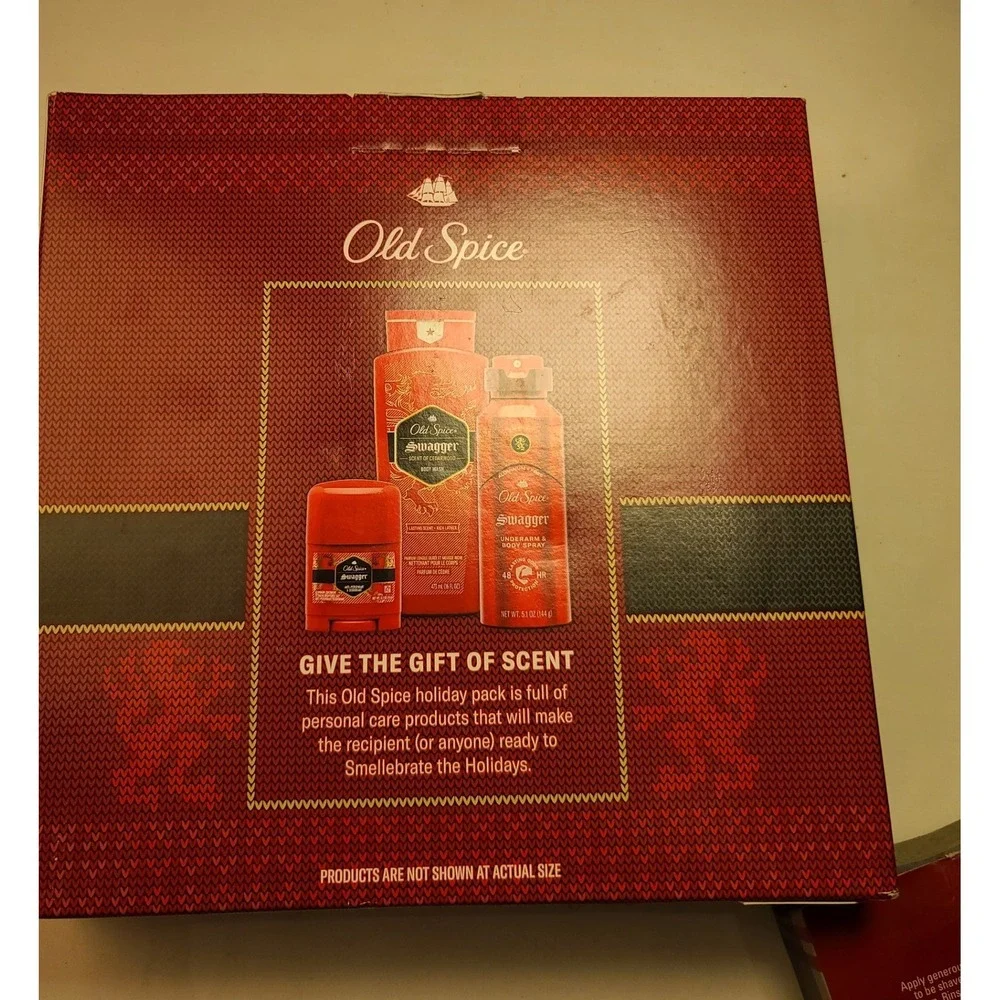 Old Spice Swagger Holiday Gift Set & Bolero Men's Shave Set Cedarwood Eucalyptus